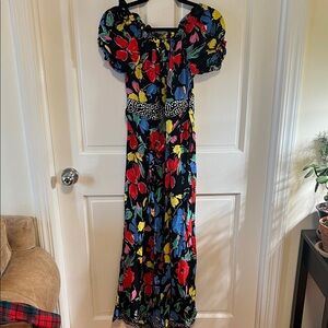 RIXO Multicolor Floral Dress